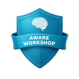 Aware badge