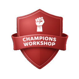 Champions badge